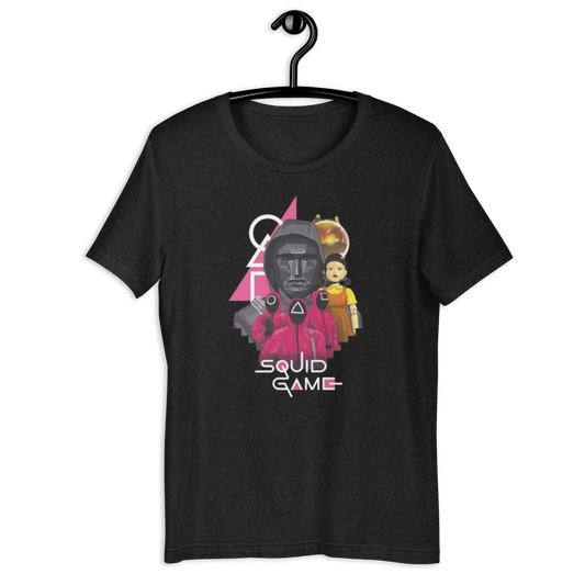 Squid Game Unisex T-Shirt – 100% Cotton Fan Tee Aura Luxzia